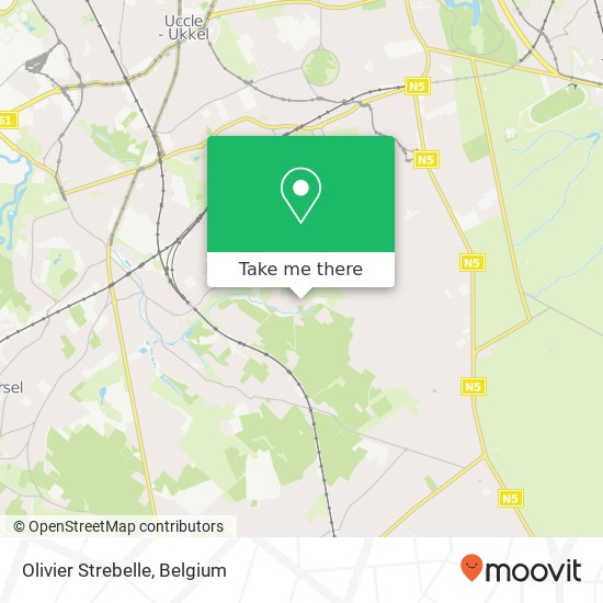 Olivier Strebelle map