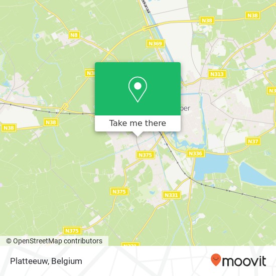 Platteeuw map