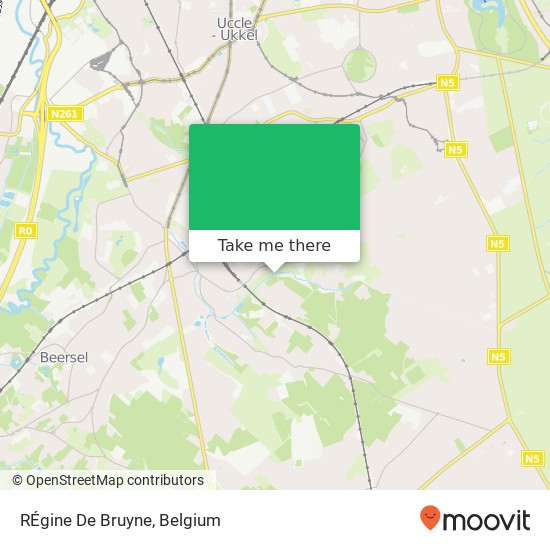 RÉgine De Bruyne map