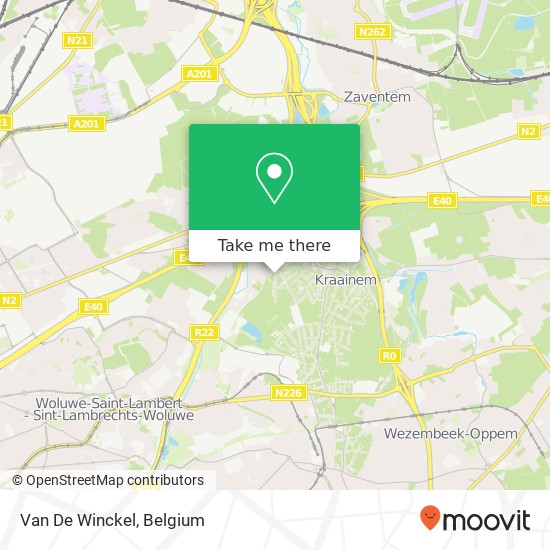 Van De Winckel map