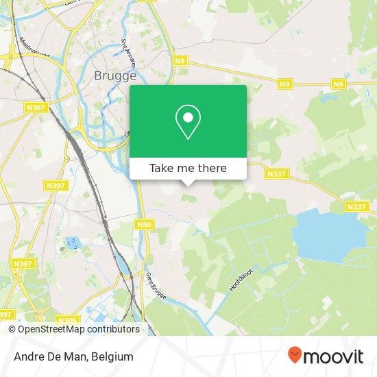 Andre De Man map