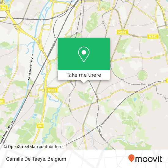 Camille De Taeye map
