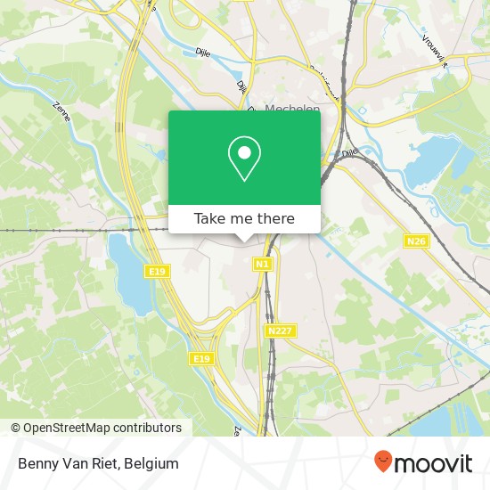 Benny Van Riet map