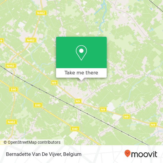 Bernadette Van De Vijver map