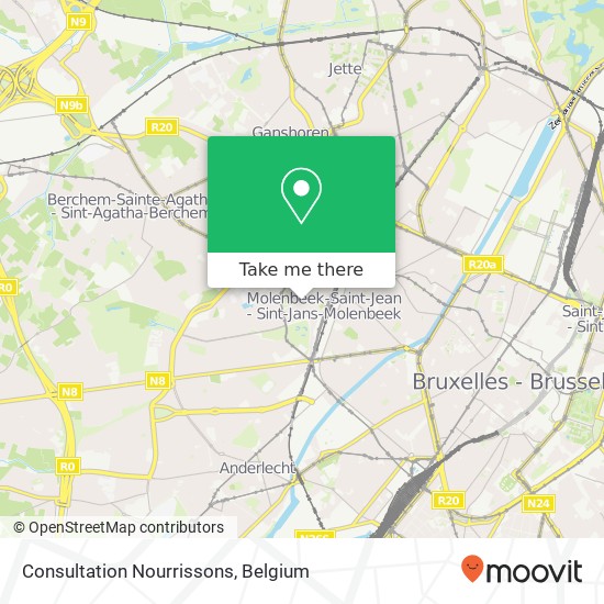 Consultation Nourrissons map