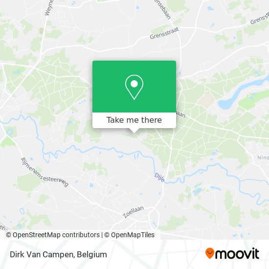 Dirk Van Campen map