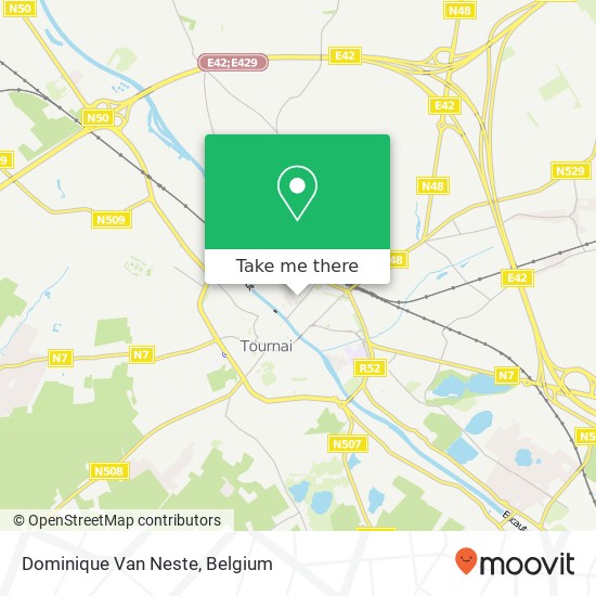 Dominique Van Neste map