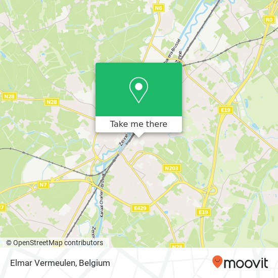 Elmar Vermeulen map