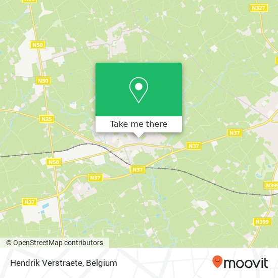 Hendrik Verstraete map