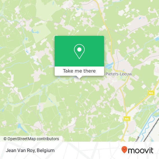 Jean Van Roy map