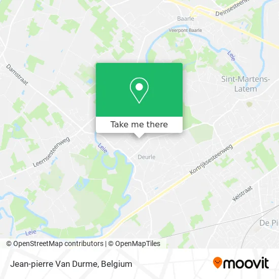 Jean-pierre Van Durme map