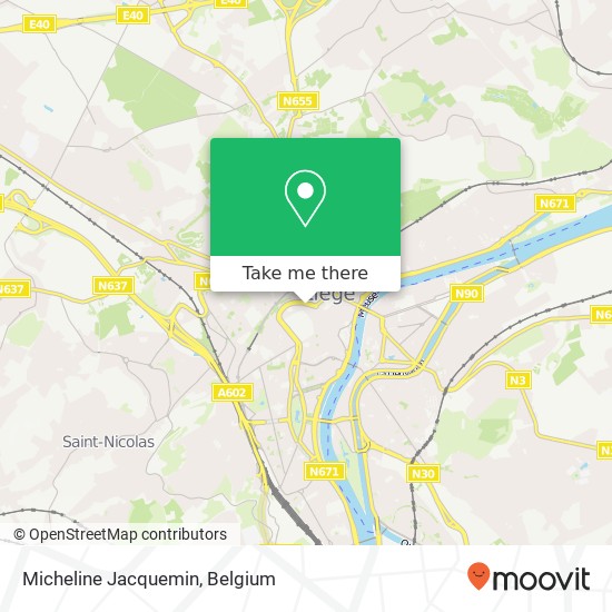 Micheline Jacquemin map