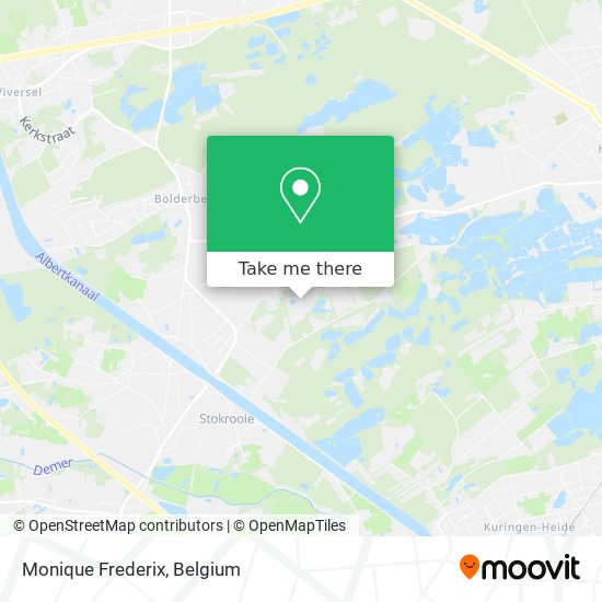 Monique Frederix map