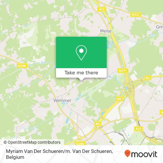 Myriam Van Der Schueren / m. Van Der Schueren map