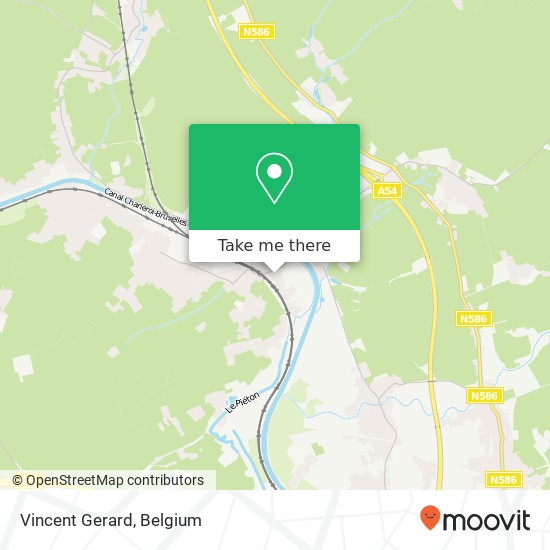 Vincent Gerard map