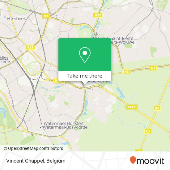 Vincent Chappel map