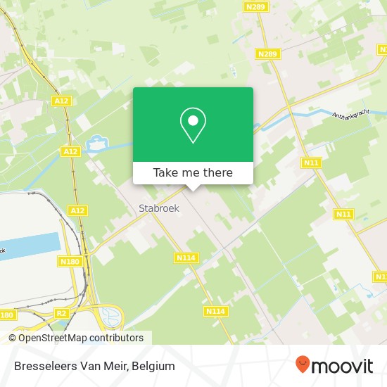 Bresseleers Van Meir map