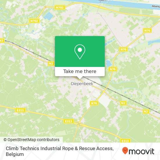 Climb Technics Industrial Rope & Rescue Access map