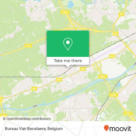 Bureau Van Becelaere map