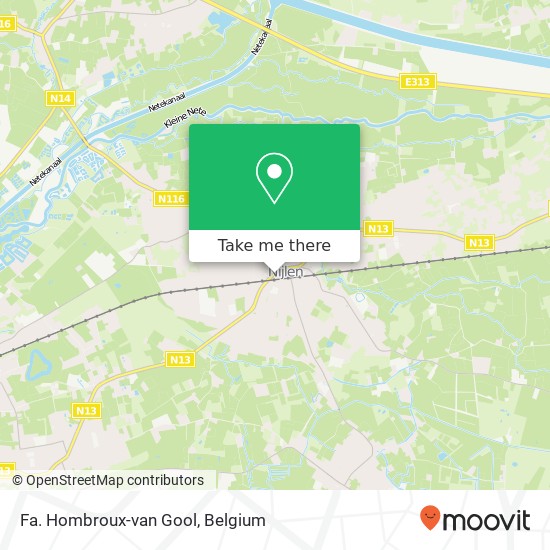 Fa. Hombroux-van Gool map