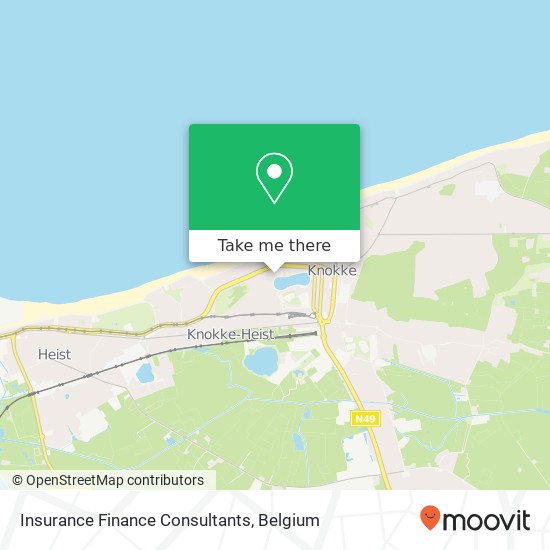 Insurance Finance Consultants map