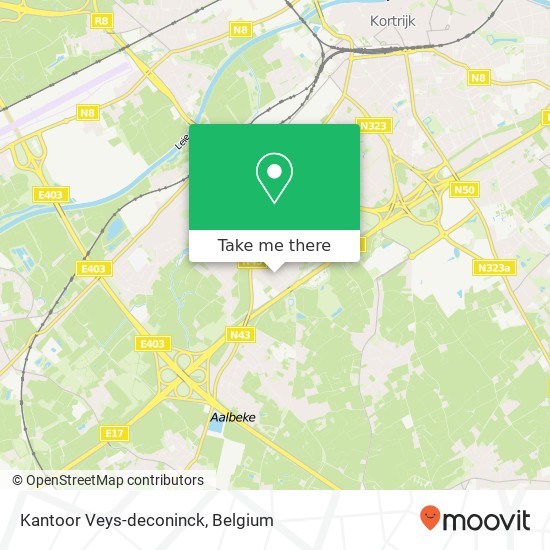 Kantoor Veys-deconinck map