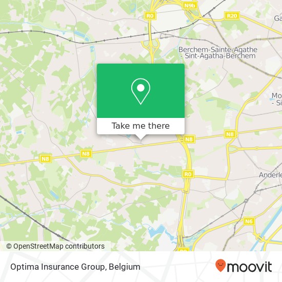 Optima Insurance Group map