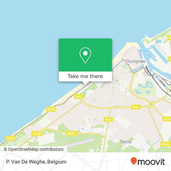 P. Van De Weghe map