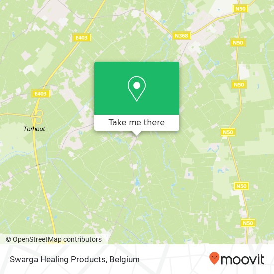 Swarga Healing Products map