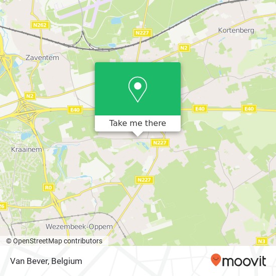 Van Bever map