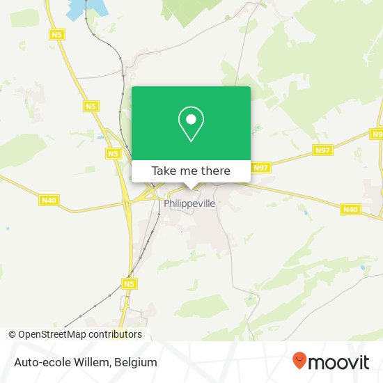 Auto-ecole Willem map