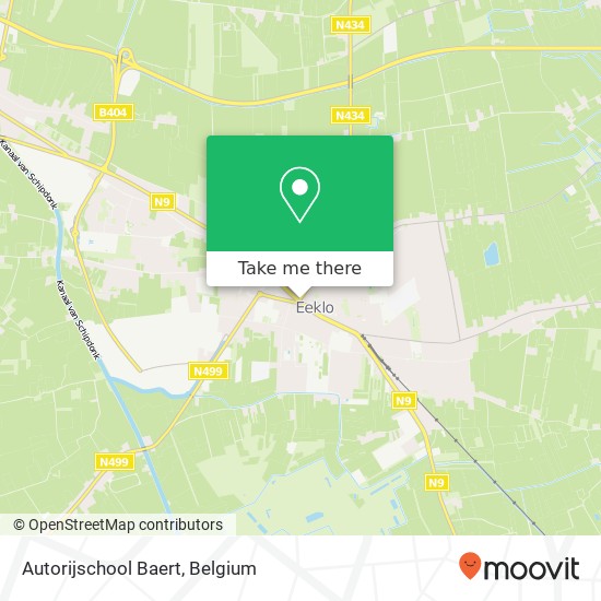 Autorijschool Baert map