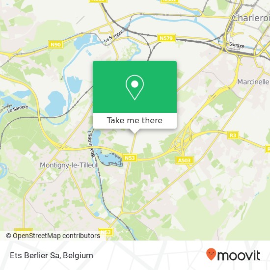 Ets Berlier Sa map