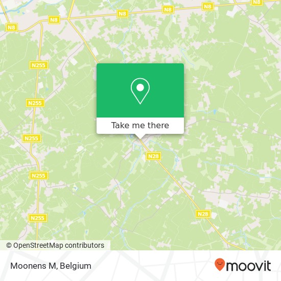 Moonens M map