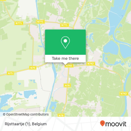 Rijsttaartje ('t) map