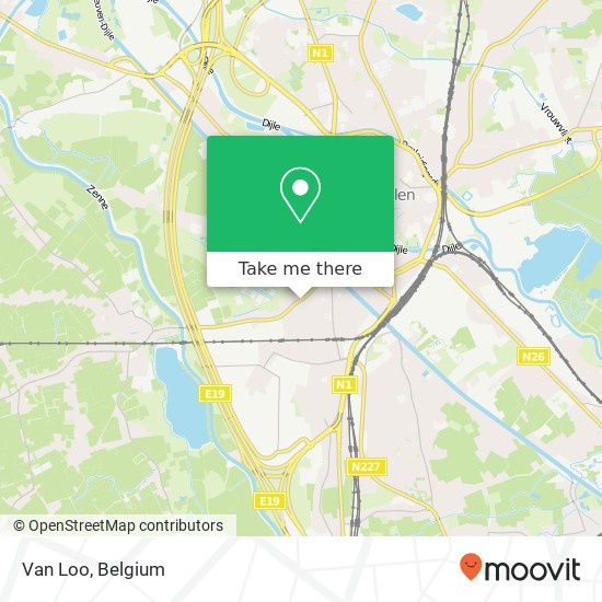 Van Loo map