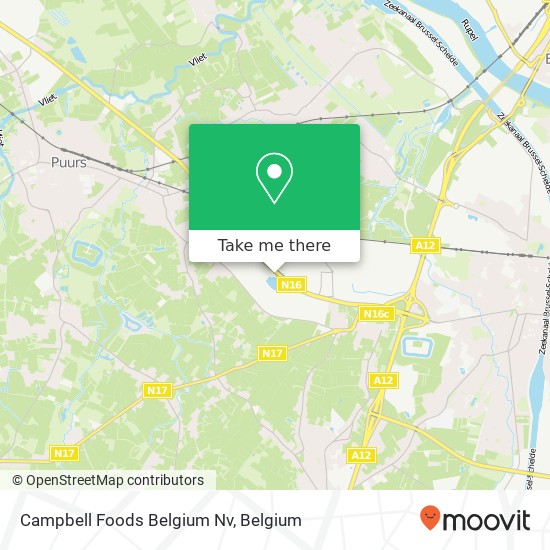 Campbell Foods Belgium Nv plan