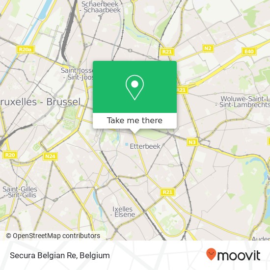Secura Belgian Re map