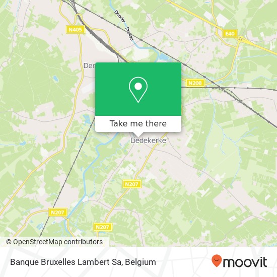 Banque Bruxelles Lambert Sa map
