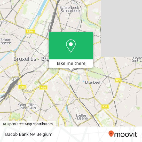 Bacob Bank Nv map
