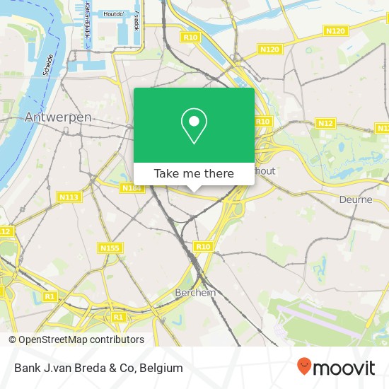 Bank J.van Breda & Co map