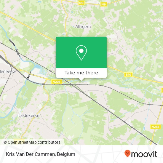Kris Van Der Cammen map