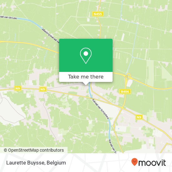 Laurette Buysse map