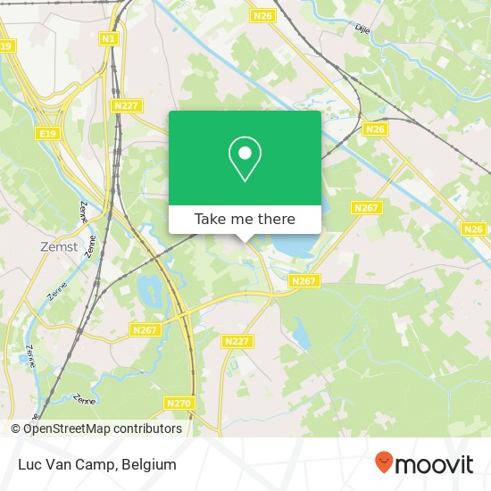 Luc Van Camp map