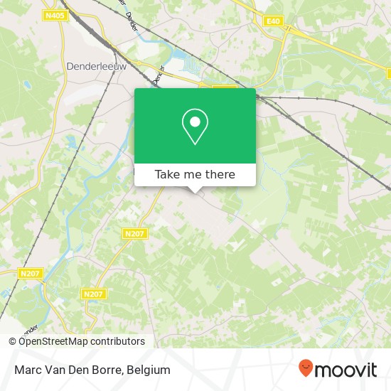 Marc Van Den Borre map