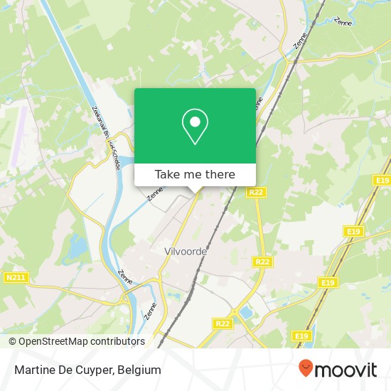 Martine De Cuyper map
