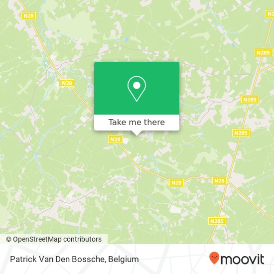 Patrick Van Den Bossche map