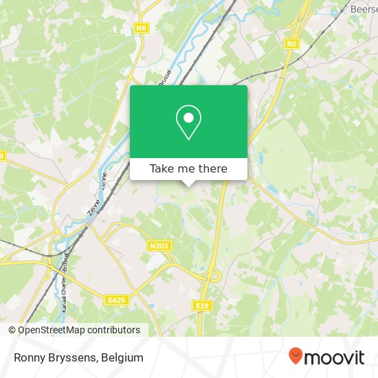 Ronny Bryssens map