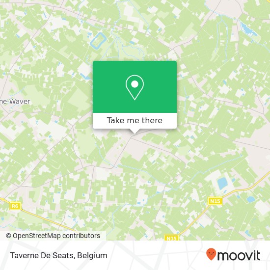 Taverne De Seats map