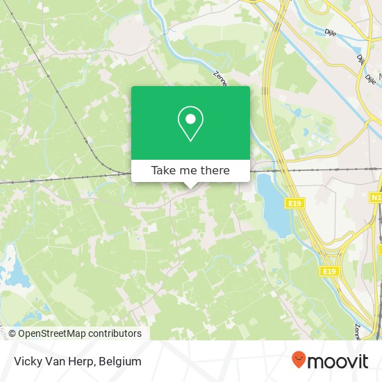 Vicky Van Herp map